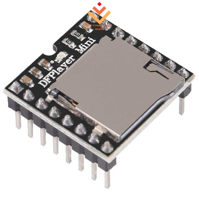 Thẻ TF U Đĩa Mini MP3 Bộ Giải Mã Máy Nghe Nhạc Âm Thanh Cáp Giọng Nói DFPlayer Cho Arduino