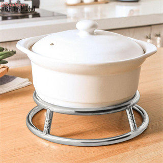 1 Giá Đỡ Nồi Chảo Chiên Đường Kính 23 / 26 / 29cm Bằng Thép Không Gỉ