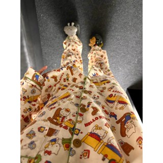  Hello Kitty Bộ Đồ Ngủ Nữ Xuân Thu ins Quần Dài Tay Hoạt Hình Nhật Bản Dễ Thương Homewear Phù Hợp Với 