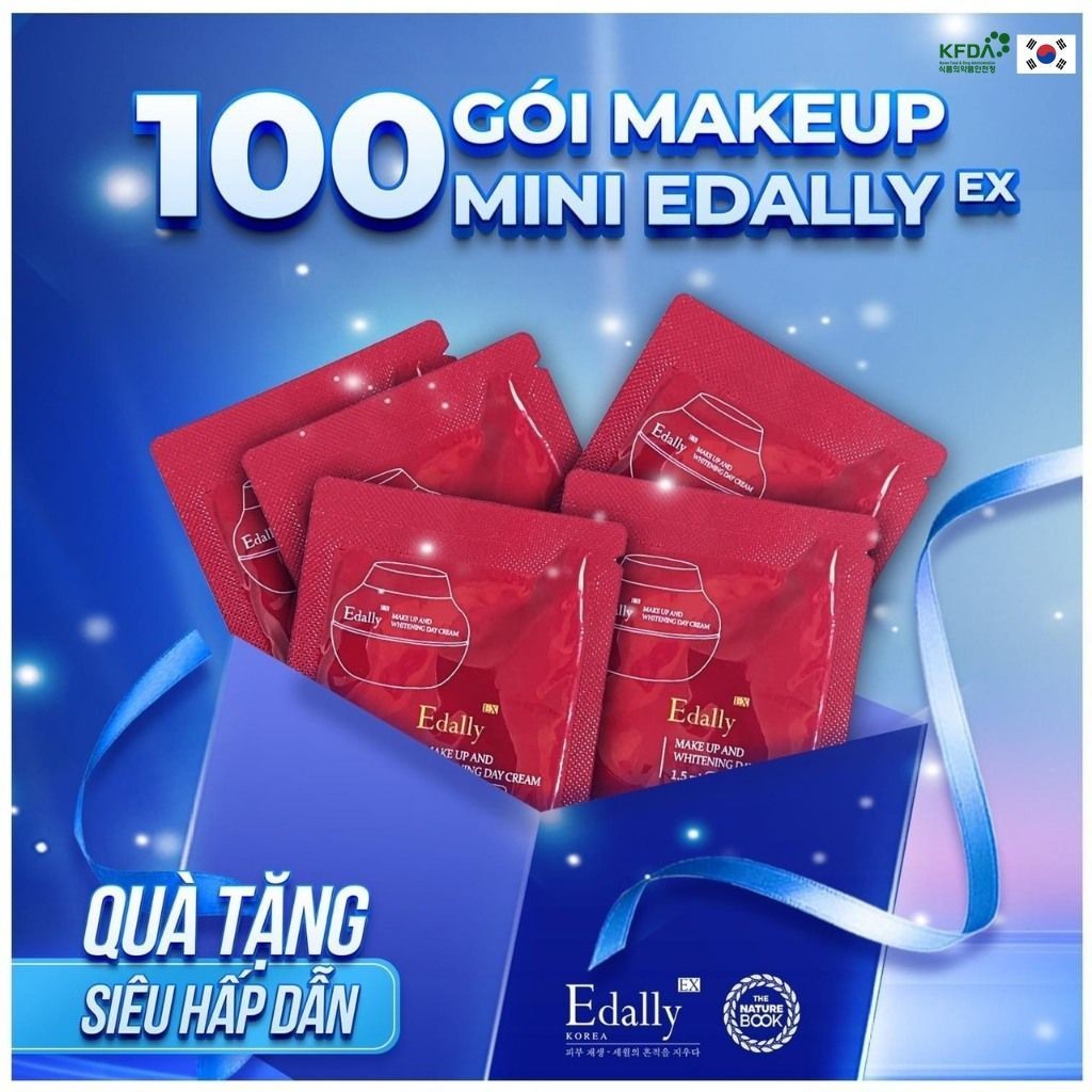 [QUÀ TẶNG] - Combo 5 Gói Makeup Mini Edally