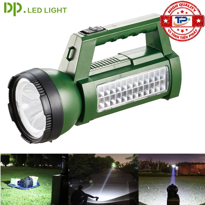 Đèn Pin LED Có Sạc tích điện 2 trong 1 Siêu Sáng 50W DP-7325 / DP Led Light đa năng