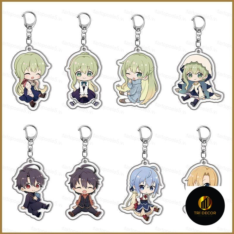Sta5 Saint Cecilia Và Mục Sư Lawrence Móc Khóa Anime Móc Khóa Acrylic Túi Dễ Thương Mặt Dây Chuyền L