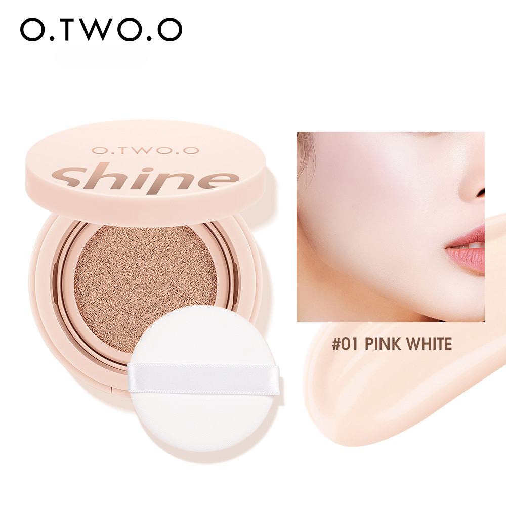 O.TWO.O Air Cushion BB Cream 3 màu Bảo hiểm đầy đủ Chống thấm nước Đệm che khuyết điểm lâu trôi Tran