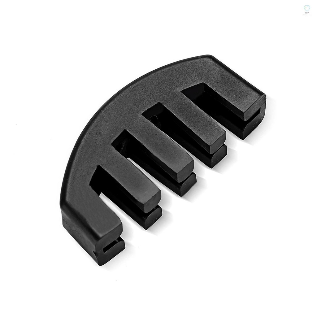 Cao su 4 / 4 Thực hành tắt tiếng Violin Bộ giảm thanh Fiddle với 5 Prong