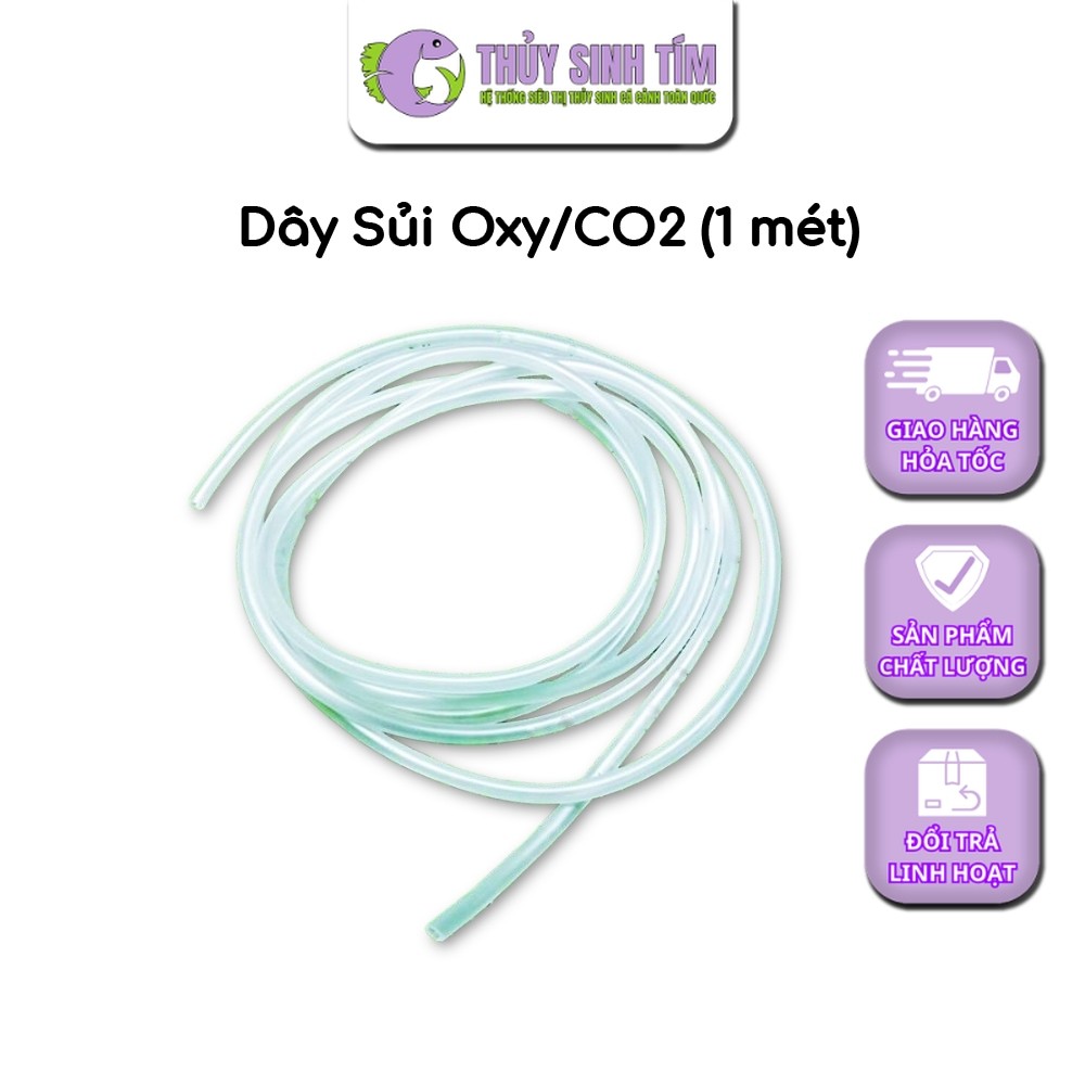 Dây Tuyo Đục - Dây Sủi Oxy/CO2 (1m)
