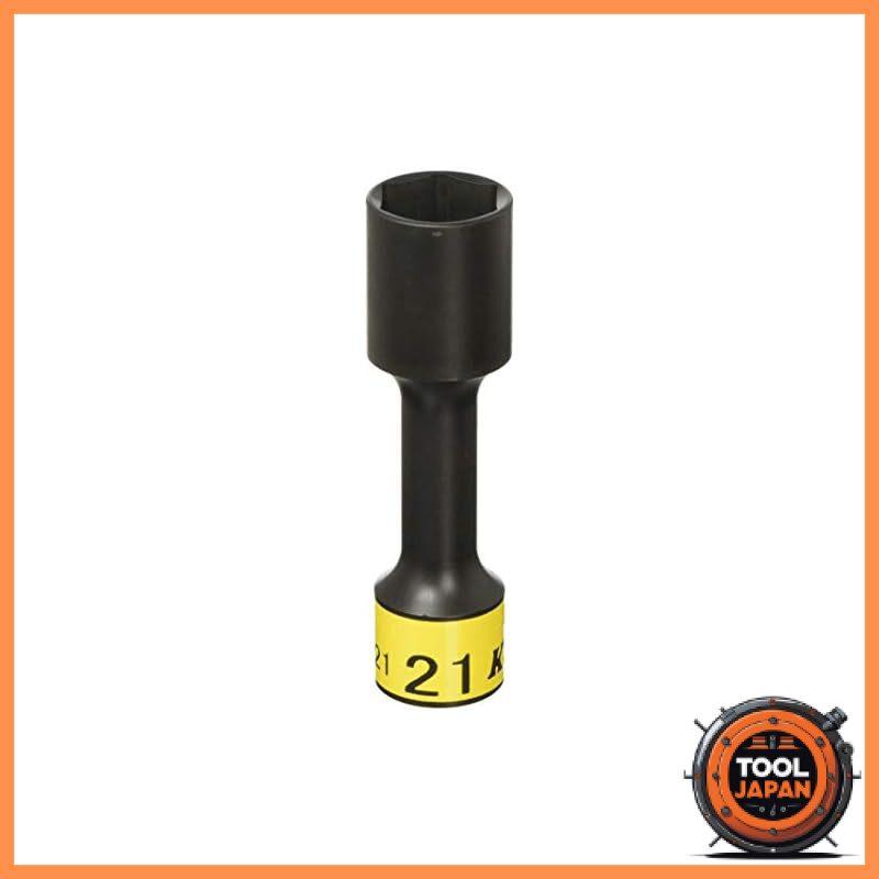 Kyoto Machine Tool (KTC) impact wrench wheel nut socket, 12.7 square drive, long thin wall, model BP