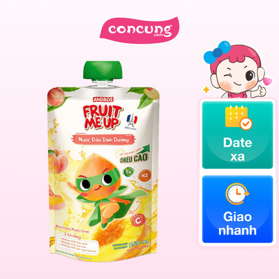 Fruit Me Up Nước Đào Dinh Dưỡng 150ml/Fruit Me Up Nutrious Peach drink 150ml