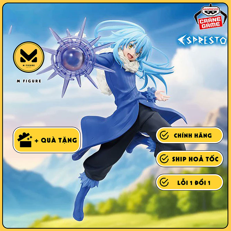 MÔ HÌNH Rimuru Tempest - Tensei Shitara Slime Datta Ken - Espresto (Bandai Spirits) FIGURE CHÍNH HÃN