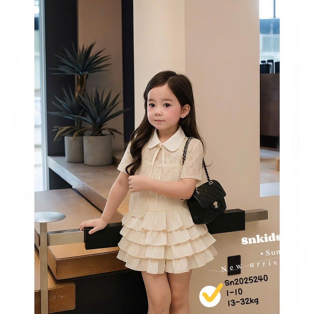 12-32kg Set ren xinh 3ct SN cho bé gái