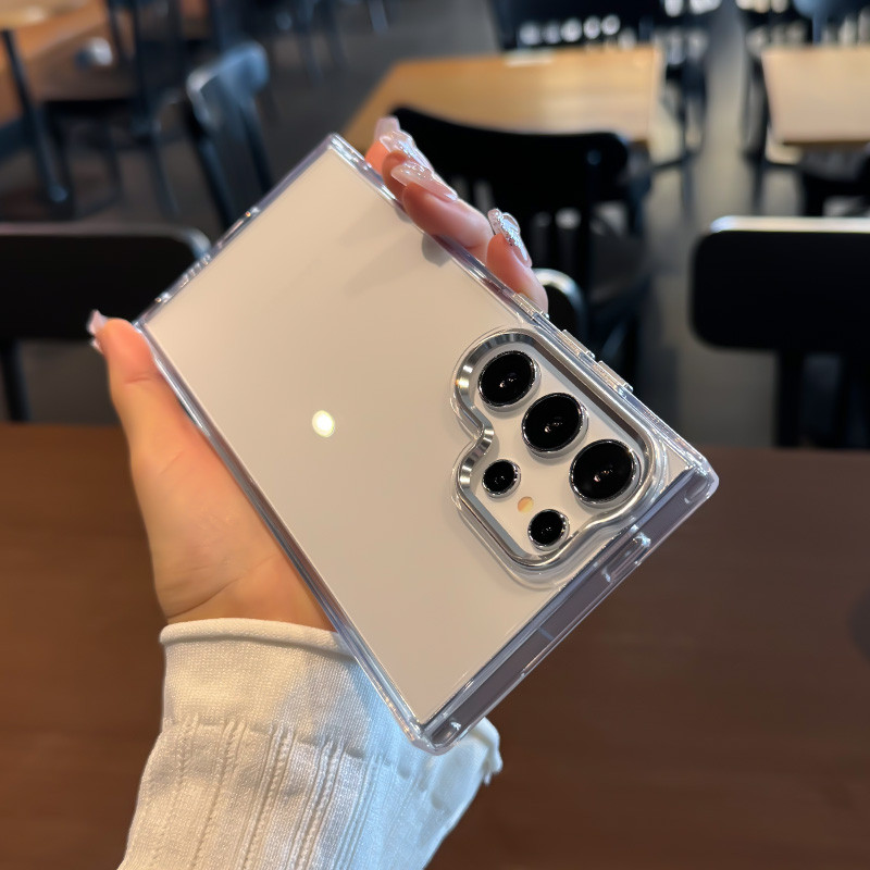 Ốp lưng điện thoại chống sốc trong suốt mới cho Samsung Galaxy S26 S25 S23 S24 Ultra A57 A56 A55 A37 A36 A35