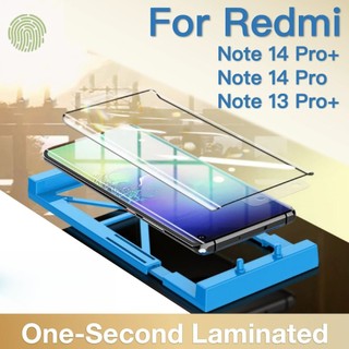 2 Cái Cho Redmi Note 14 13 Pro Plus + Bảo Vệ Màn Hình Chống Cháy Nổ Có Bộ Lắp Đặt Không Kính Cường Lực