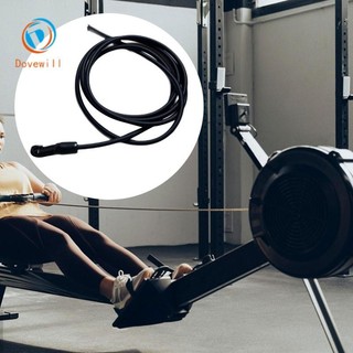 Dụng cụ tập luyện máy chèo thuyền kèm dây kéo và dây thun thay thế, dài 2,5m, phù hợp thể thao và phòng tập.