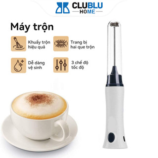Máy Tạo Bọt Bông Cà Phê Pin Sạc Điện CHOME MU5 Máy Đánh Trứng Cầm Tay Mini Matcha Cafe