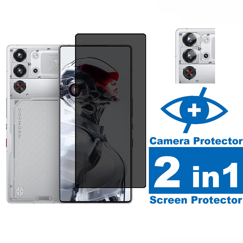 Cho Red Magic 10S Pro Plus Kính Cường Lực Chống Gián Điệp Cho ZTE Nubia Red Magic 10 Air 10 10s 9 9s