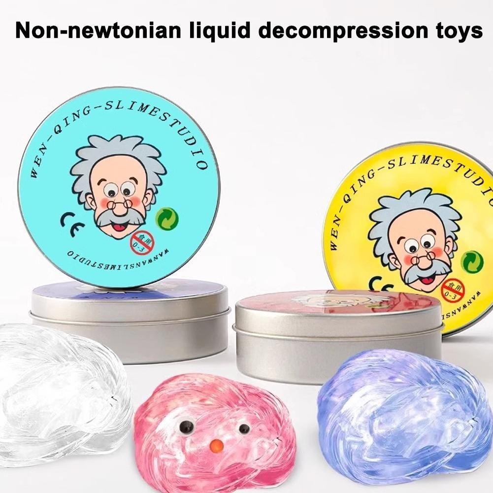 Thủy Tinh Lỏng Nhiều Màu Sắc Ông Già Bùn Trong Suốt Bó Hoa Slime Pha Lê Bùn Bóp Giải Nén Hiện Vật Squishy Đồ Chơi