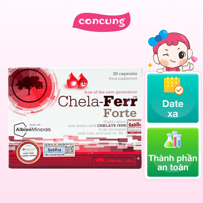 Thực phẩm bảo vệ sức khỏe Chela - Ferr Forte - concung