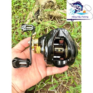  Máy Câu Ngang FR200 Firefly Rainbow Có Tiếng Drag Click – Vòng Tua 7.2:1 – Câu Lóc Sộp Lure Cá Dữ 