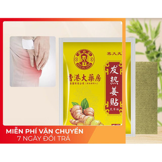 [Túi 6 Miếng] Dán Gừng – Hơi Ấm Tự Nhiên Cho Cơ Thể Bạn (cao_nhien_thith)
