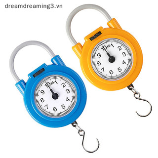 # Fashion # 10kg Cân cơ treo di động Hành lý cá Cân nhà bếp treo Cân lò xo cầm tay kỹ thuật số có độ chính xác cao.