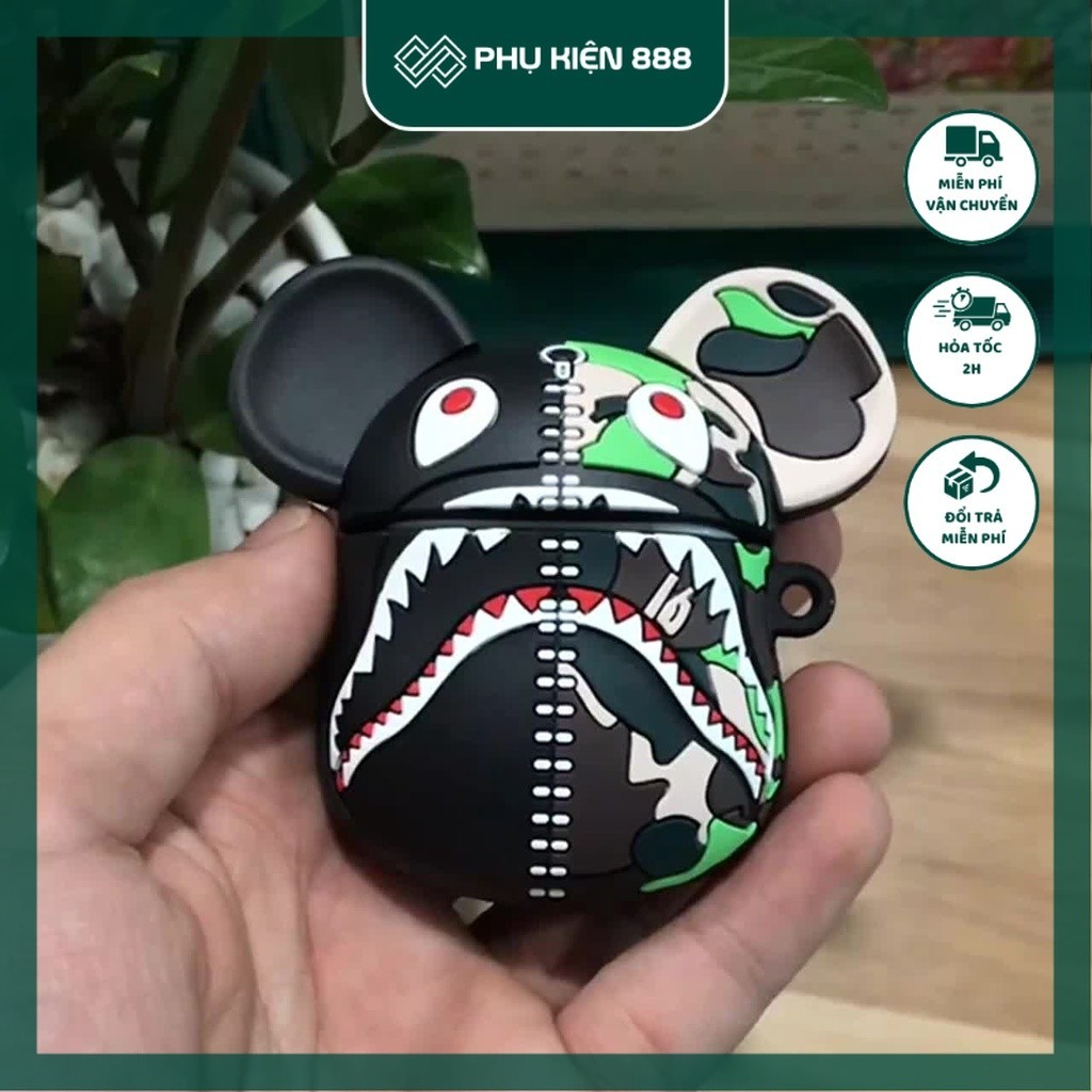 Case Airpods - Vỏ Bọc Airpods 3 - Bape