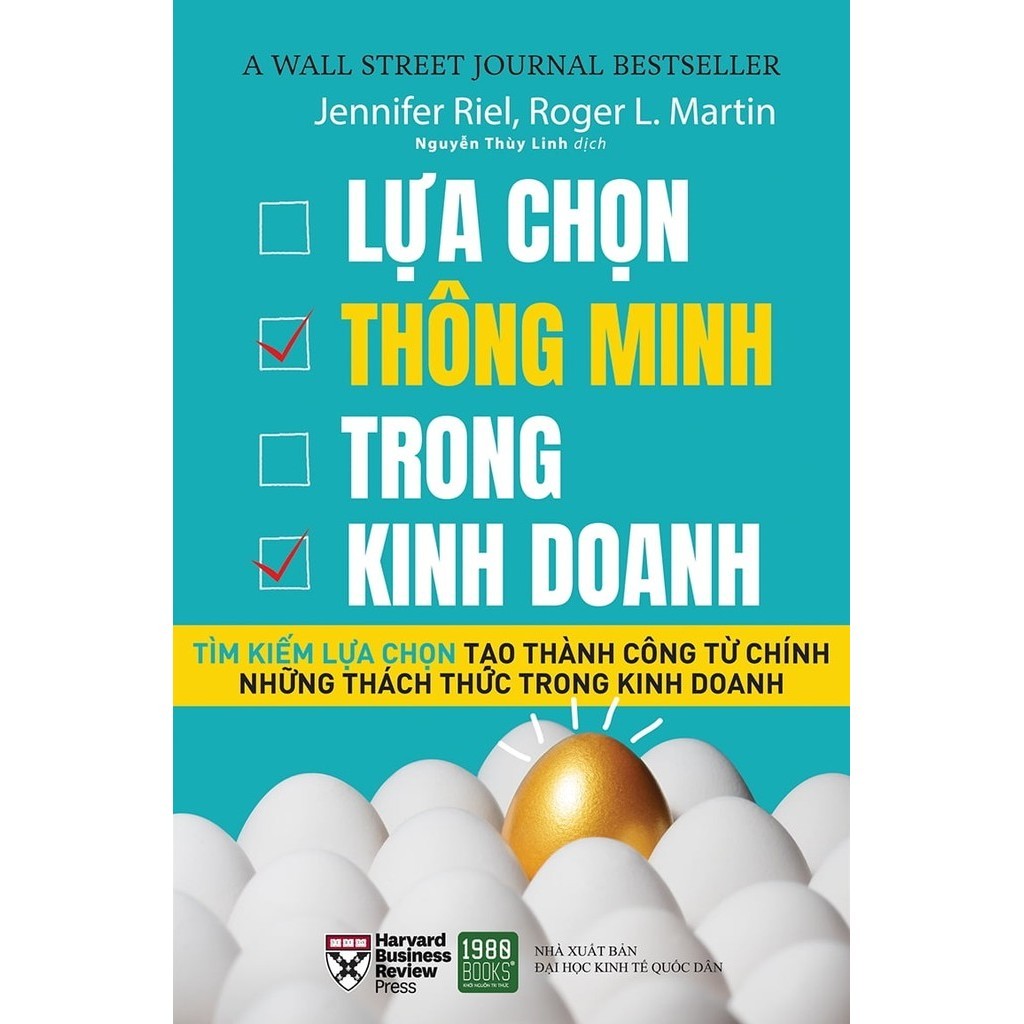 Sách - Lựa Chọn Thông Minh Trong Kinh Doanh