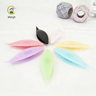Cleoes Công cụ dệt tàu con thoi, Dụng cụ thủ công làm ren tay bền bằng nhựa, DIY Handmade thủ công lớn Thiết thực Tatting Shuttle Ren Making Kit Ren dệt ren