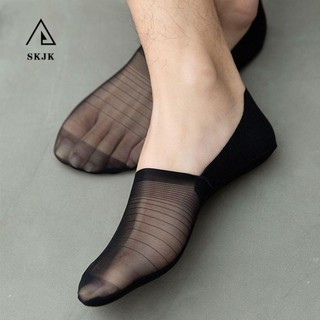 Vớ Lưới Nam Không Đường May Mềm Mại Thoáng Khí Nhiều Màu Tùy Chọn