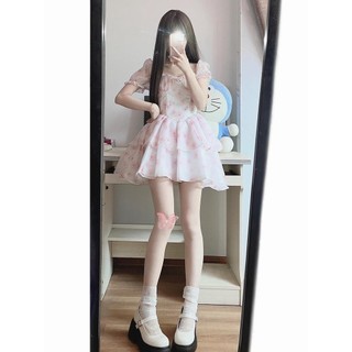 Váy Liền Hai Dây Trễ Vai Màu Hồng Váy Cao Cấp Phong Cách Dịu Dàng Kiểu Pháp Mẫu Mới Mùa Hè Cho Nữ