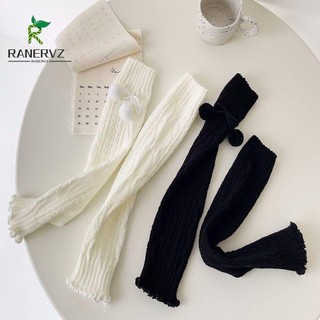 Tất Ống Chân Dệt Kim Co Giãn Giữ Ấm Mùa Đông Cho Nữ Sự Bảo Vệ