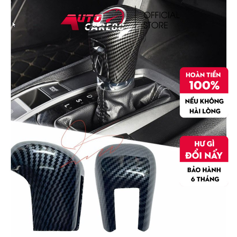 Ốp đầu cần số Honda Civic 2017-2023, City , HRV 2023 2024 HÀNG LOẠI 1 - BH 6 THÁNG