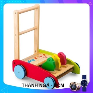 (Xưởng Sản Xuất) Xe tập đi gỗ - xe gà tập đi hình con gà cho bé hàng Việt Nam