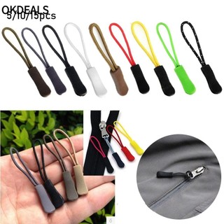 Set 5/10/15 dây gắn khóa kéo chất lượng cao thay thế cho túi xách/balo/vali