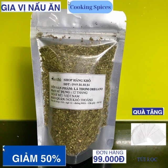 Lá thơm Oregano 50gr