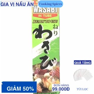 Mù tạt xanh Wasabi lọ 45gr - Hàng chuẩn