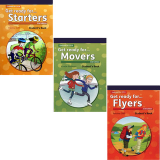 Bộ get ready for starters, movers, flyers (tặng kèm file nghe)