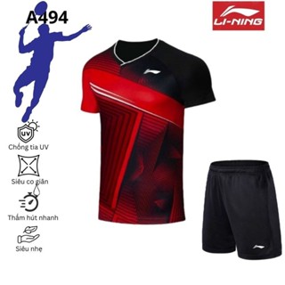 Bộ Quần Áo Cầu Lông Lining Rồng Lửa Chuyên Nghiệp - Thoáng Mát, Co Giãn, Phát Huy Sức Mạnh tối đa cho Lông Thủ