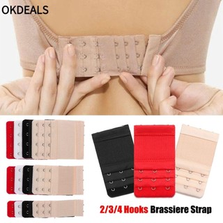 OKDEALS Móc Nối Dài Áo Ngực 2 / 3 / 4 Móc Tiện Dụng Cho Nữ