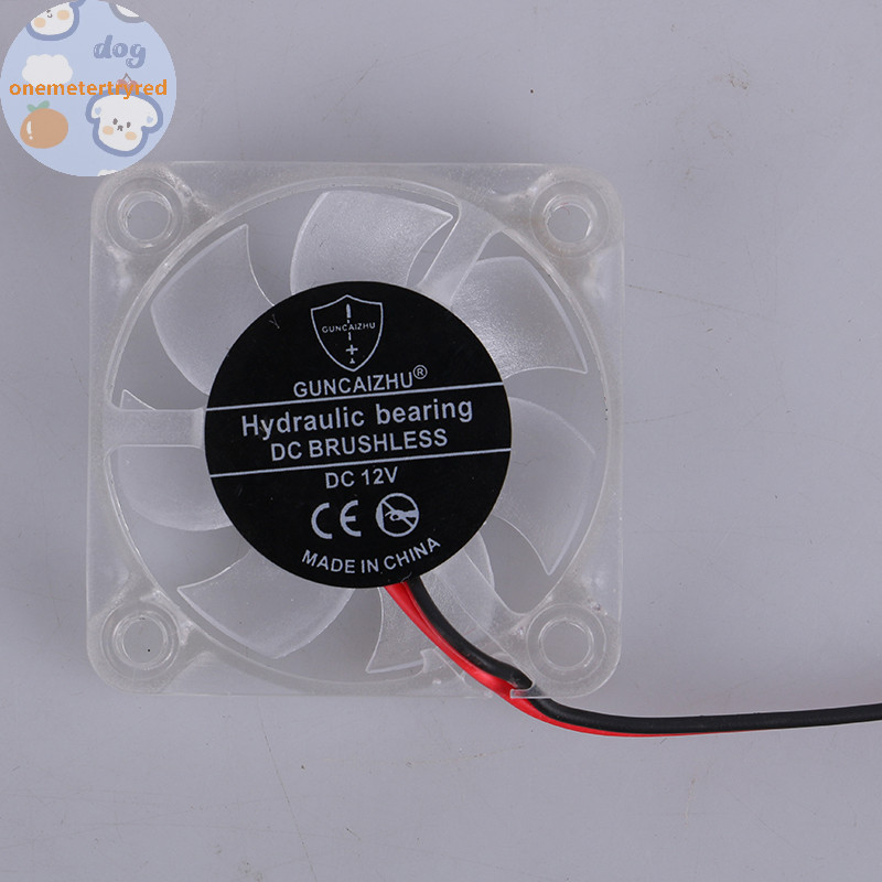 Quạt làm mát Metertryred 4010 5v 12v 24v LED Iight Emitg Vòng bi thủy lực 2pin VN