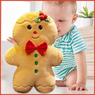 Bánh Gừng Sang Trọng Bánh Mì Gừng Người Trang Trí Giáng Sinh Sang Trọng Đồ Chơi Bánh Gừng Nhồi Bông Đồ Chơi Giáng Sinh Thú Nhồi Bông greiwevn