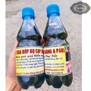  Rượu thuốc xoa bóp bọ cạp SAPA chính hiệu gia truyền của ông Giàng A Páo. Dầu xoa bóp dùng cho đau nhức xương khớp 