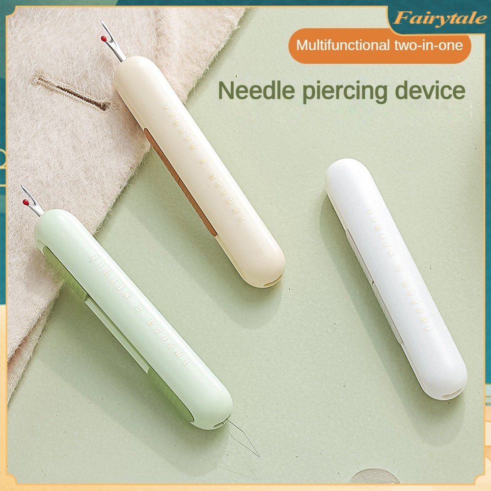 ☢ Phụ kiện may vá Kim xỏ chỉ Đồ tạo tác phổ biến Tiết kiệm thời gian Dụng cụ lấy chỉ đa năng Giá đỡ 