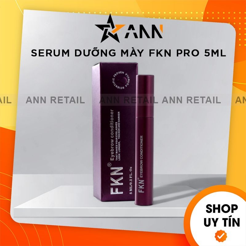 Serum Dưỡng Mày FKN Pro Màu Nâu Eyebrow Conditioner 5ml [Chính Hãng]