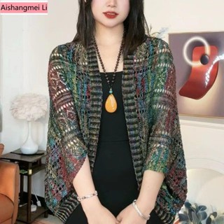 [Aishang Phụ kiện đẹp] Khăn choàng dệt kim lụa băng chống nắng thời trang Phong cách phù hợp thông thường Phong cách ngắn gọn Tính khí phong cách mỏng dành cho nữ Phiên bản Hàn Quốc