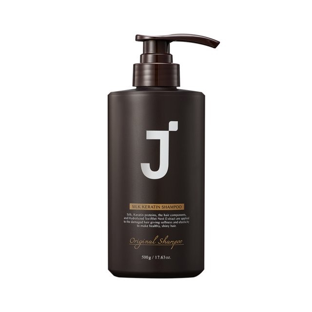 Dầu gội J.Sup Original Silk Keratin cho tóc hư tổn 500ml