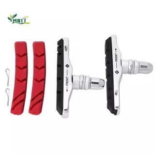 Mntt Giày phanh xe đạp Tấm cao su đi xe đạp Xe đạp leo núi Miếng đệm phanh chữ V bền có thể thay thế