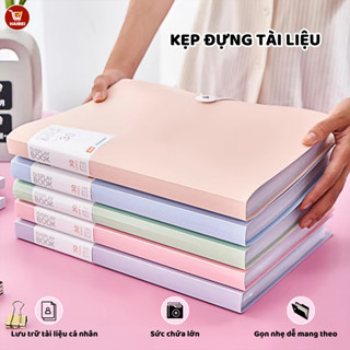  File đựng tài liệu A4 nhiều ngăn bản Display book File lá đựng tài liệu văn phòng loại 30 60 ngăn 