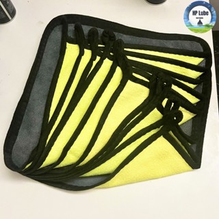 COMBO 10 KHĂN Khăn Lau Đa Năng 30x30 Dày 2 Mặt Vàng Xám, Thấm Hút Tốt, Lau Rửa Xe, Vệ Sinh Vật Dụng Gia Đình, Nhà