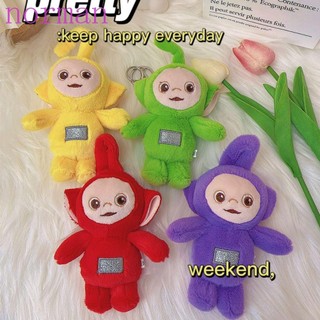 Norman Teletubbies Móc Khóa Dễ Thương Quà Tặng Giáng Sinh Trẻ Em Quà Tặng Ba Lô Quyến Rũ Sáng Tạo Thiết Kế Hoạt Hình Thú Nhồi Bông Đồ Chơi