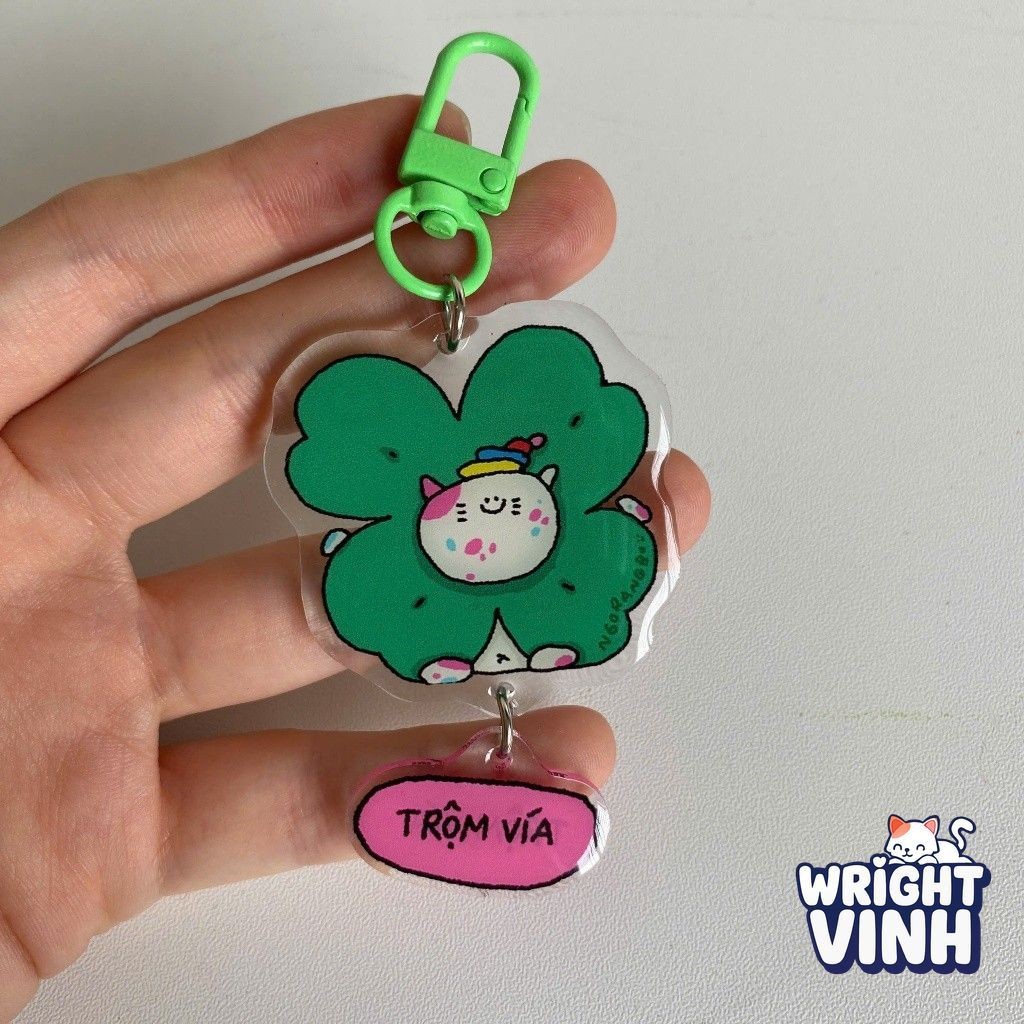 Keychain - Móc khóa Trộm vía nlp shop wrightvinh