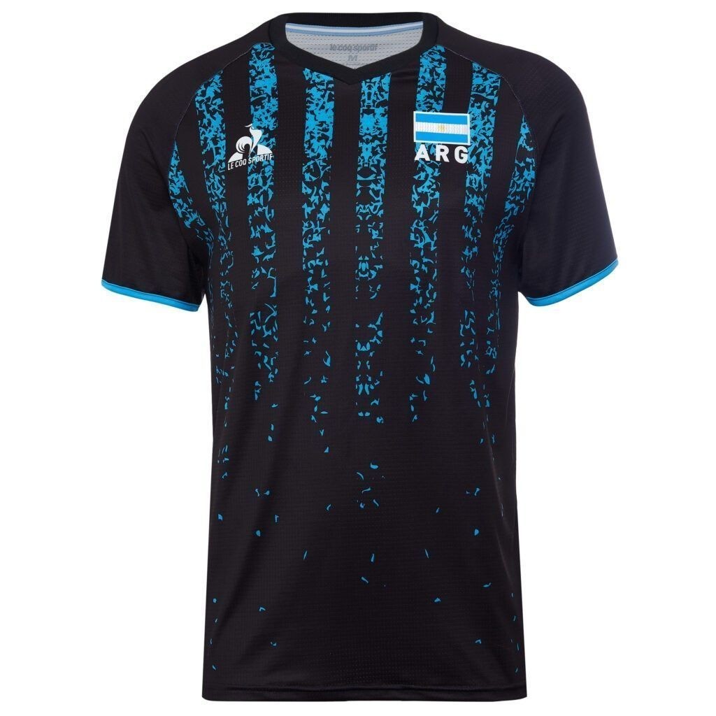 Remera Camiseta Voley Áo đội bóng chuyền Argentina Lecoq Sportif có tay áo 2023